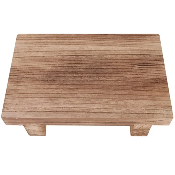 Taburete para mesita de noche, banco para niños, escritorio de oficina, reposapiés, sofá plegable, muebles para el hogar, escalera, taburetes de madera para - Imagen 4