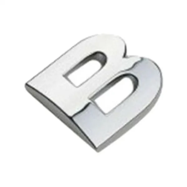 Pegatina autoadhesiva con letras y números para coche, insignia para coche, decoración con emblema, resistente al agua, calcomanía para parachoques de alta adherencia - Imagen 4