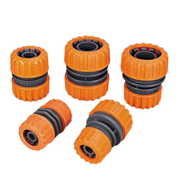 Manguera de riego de jardín, conector rápido de plástico, 1/2 ", 3/4", 1, adaptador de junta de acoplamiento macho doble, juego extensor para tubería - Imagen 6