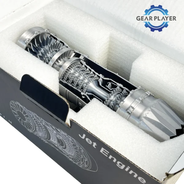 Juguete con motor de aviación inicial, turbina de potencia de alto rendimiento, juguete de Boutique genial, regalo Modelo de caza de F-35, - Imagen 8