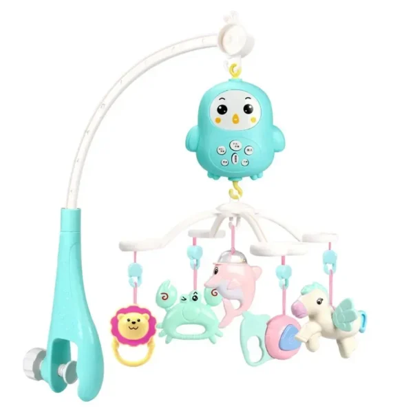 Sonajeros móviles para cuna de bebé, juguetes educativos musicales, carrusel de campana para cama, juguete infantil para bebé de 0 a 12 meses para recién nacidos, juguete para niños pequeños - Imagen 6