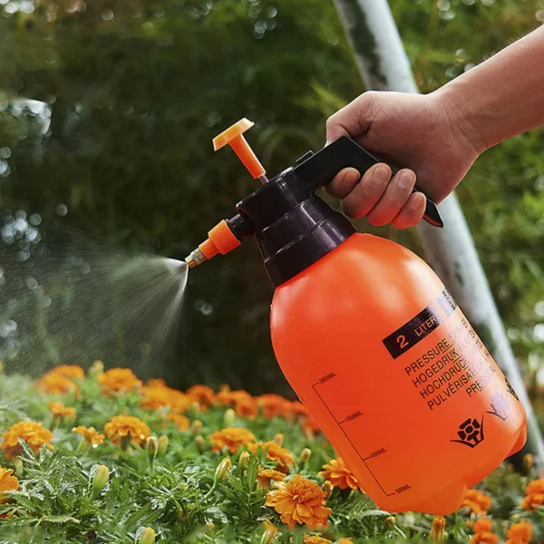 Pulverizador de presión de 3/2L, rociador de bomba de jardín de mano, matamoscas, cuidado de césped y jardín para plantas y otras limpieza - Imagen 2