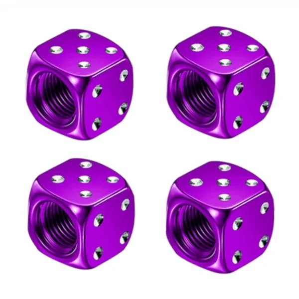 Tapas de válvula de neumático de coche de aluminio, cubierta hermética de válvula de neumático de aleación hexagonal, polvo impermeable para automóviles, motocicletas, camiones y bicicletas - Imagen 11