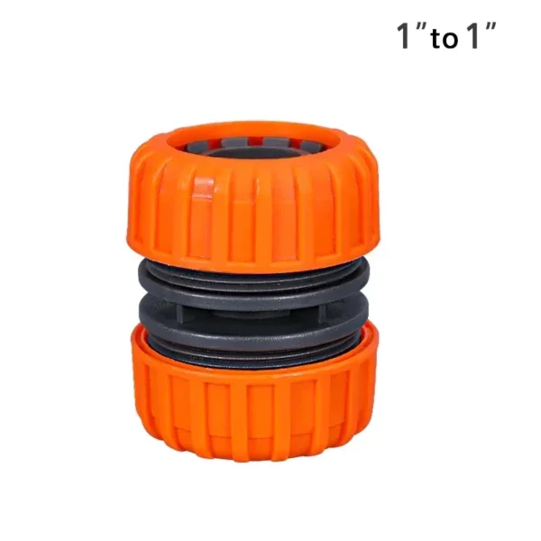 Manguera de riego de jardín, conector rápido de plástico, 1/2 ", 3/4", 1, adaptador de junta de acoplamiento macho doble, juego extensor para tubería - Imagen 7