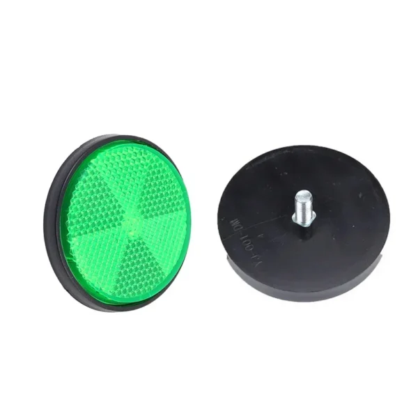 Reflector Circular para motocicleta, vehículo eléctrico, bicicleta, impermeable, a prueba de polvo, Reflector de advertencia nocturna, fijación de tornillo Hexagonal de 6mm - Imagen 8