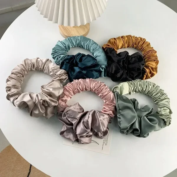 Barra rizadora sin calor para el cabello, rizadores de pelo suaves, rodillos perezosos para dormir, lazos de seda, varillas de p - Imagen 6