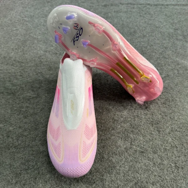 Zapatos de fútbol profesionales para hombre, botines de fútbol con tachuelas para césped de la sociedad, botas de fútbol para mujer, zapatillas de entrenamiento TF/FG para exteriores de alta calidad - Imagen 2