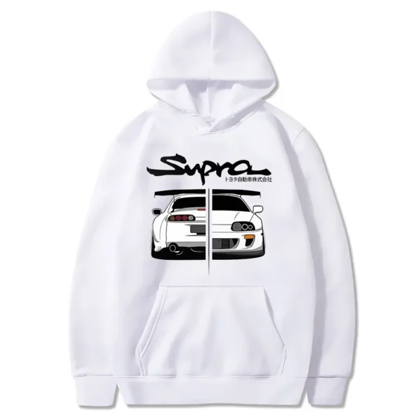 Sudadera con capucha para hombre y mujer, suéter informal holgado con estampado de Manga larga, estilo japonés, primavera y otoño, S-3xl - Imagen 6