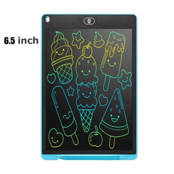 Tableta de escritura LCD de 6,5 pulgadas, tablero de dibujo Montessori, juguetes educativos de dibujo para niños, estudiantes, pizarra mágica, juguete para regalo - Imagen 9