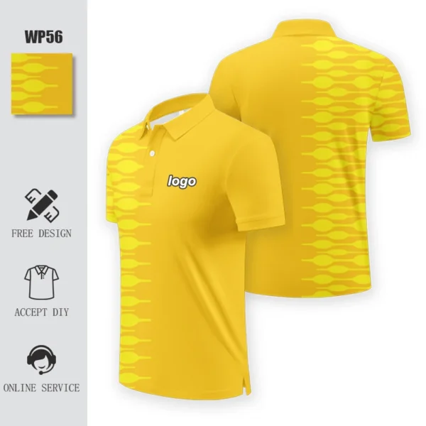 Camiseta Polo personalizada de verano de alta calidad para hombre, pantalón corto informal de verano, Polos de manga larga, Polo de Golf de poliéster de gran tamaño, camiseta vl1442 - Imagen 13