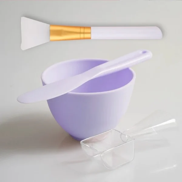 Herramientas para mezclar mascarillas faciales, aplicador Facial reutilizable, espátula, cuenco para máscara agitadora, Kit de cuchara, suministros de maquillaje de belleza para el cuidado de la piel - Imagen 18