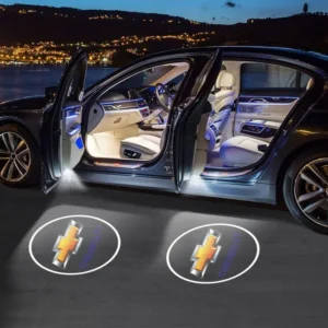 Luz LED de bienvenida para puerta de coche, luz decorativa, accesorios para Chevrolet Colorado Cruze Captiva Malibu Trax Aveo Camaro Impala