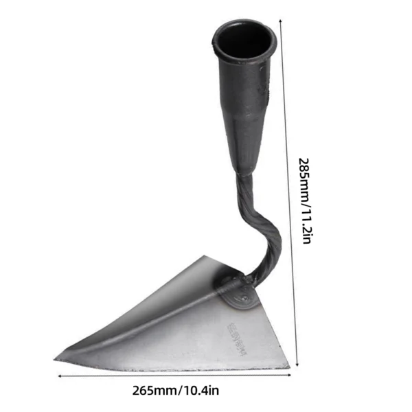 Azada de arado triangular para tierra agrícola, azada de suelo suelto, arado manual/array Manual, azada para plantar vegetales en el hogar - Imagen 9