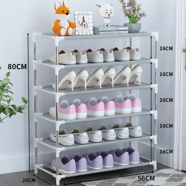 Armario de almacenamiento de muebles para el hogar, sillas de oficina para sala de estar, Zapatero organizador de zapatos, Chaise Lounge, estante para zapatos, dosel para zapatos - Imagen 5