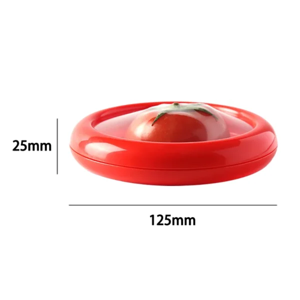 Cubierta de mantenimiento fresco de frutas y verduras, caja de almacenamiento de alimentos de aguacate, cubierta de sellado para conservación de frutas, utensilios de cocina, accesorios de cocina - Imagen 10