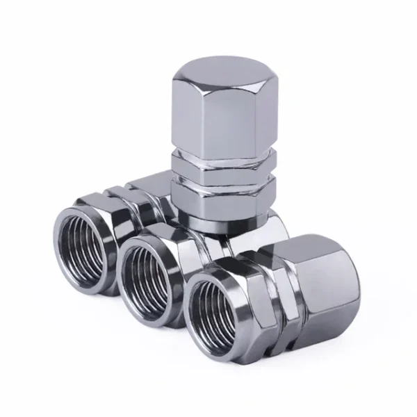 Tapas de válvula de neumático de rueda de coche de aleación de aluminio cubiertas de vástago de llanta de neumático Airdust impermeable para automóviles motocicletas camiones bicicletas 4 Uds. - Imagen 11