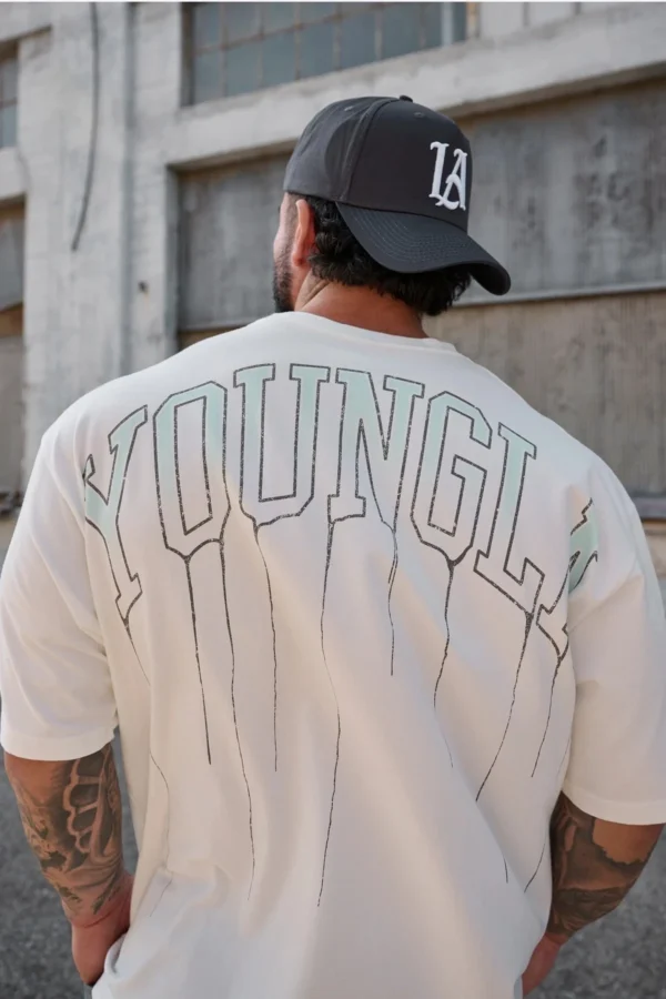 Camisetas para hombre, novedad de verano, deportes, ocio, algodón, cuello redondo, moda, ropa holgada y cómoda, camisetas para gimnasio y correr para hombre - Imagen 2