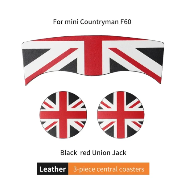 Posavasos, taza de coche, Union Jack-cojín de café, protección de ranura de almacenamiento, alfombrilla antideslizante para MINI Cooper F55 F56 F54 F60, accesorios - Imagen 10