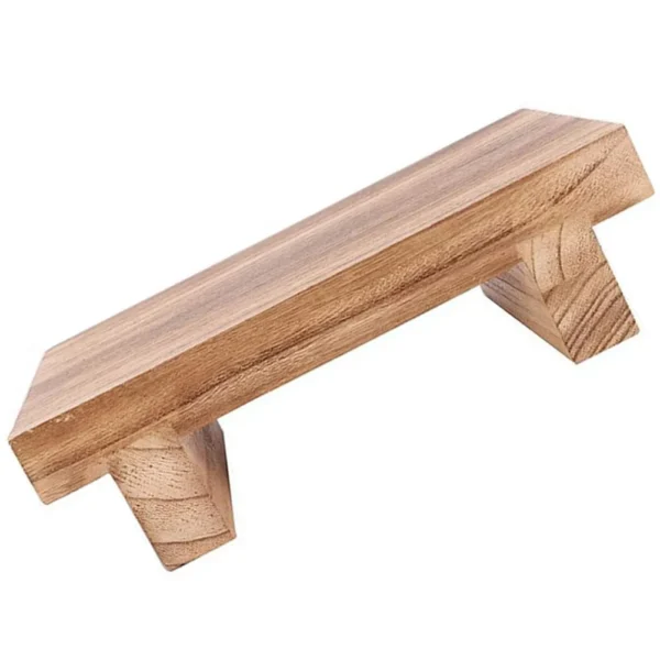 Taburete para mesita de noche, banco para niños, escritorio de oficina, reposapiés, sofá plegable, muebles para el hogar, escalera, taburetes de madera para - Imagen 3