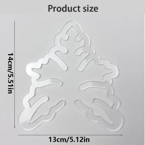 Abrazadera de bambú de concha de tortuga, soporte de tallo de planta de plástico transparente reutilizable para plantas de interior y exterior para amantes de las flores - Imagen 6