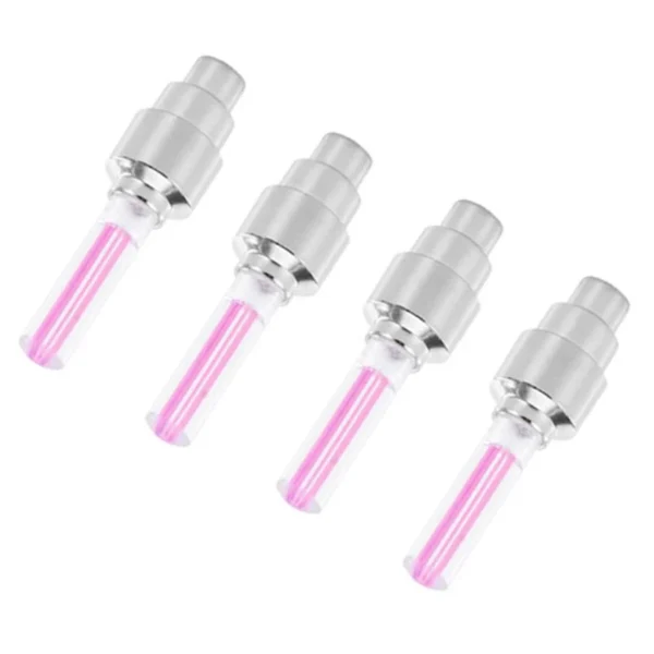 Tapas de válvulas de neumáticos de bicicleta y motocicleta, luz LED, lámpara de Flash de neón, luces universales impermeables para neumáticos, accesorios para coche 2/4 Uds. - Imagen 13