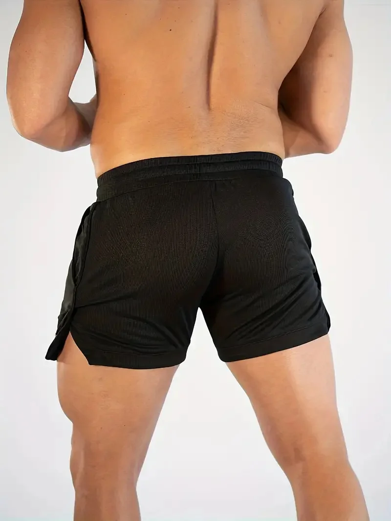 Pantalones cortos para hombre, pantalones cortos deportivos de verano para gimnasio, pantalones cortos para gimnasio, ropa deportiva para correr, pantalones cortos para correr, deportes para hombre y trotar - Imagen 6