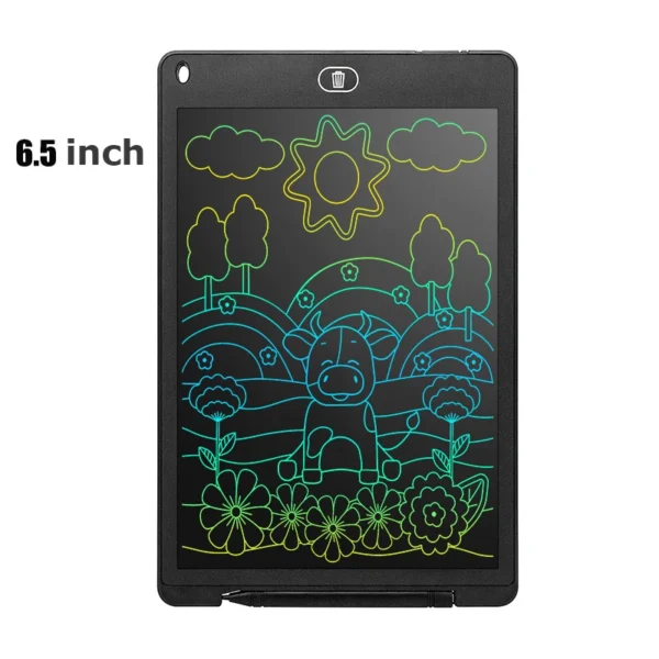 Tableta de escritura LCD de 6,5 pulgadas, tablero de dibujo Montessori, juguetes educativos de dibujo para niños, estudiantes, pizarra mágica, juguete para regalo - Imagen 7