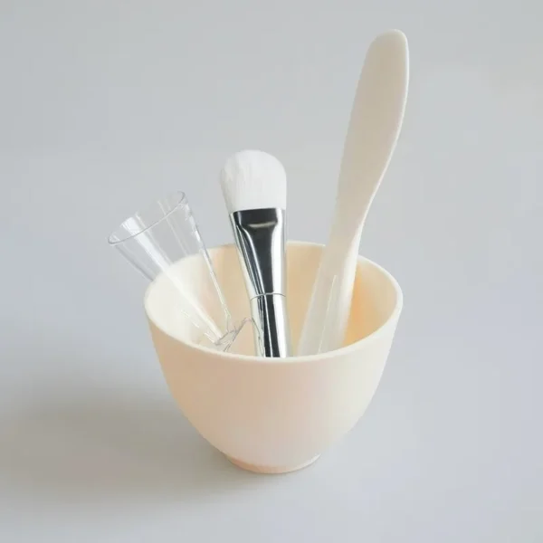 Herramientas para mezclar mascarillas faciales, aplicador Facial reutilizable, espátula, cuenco para máscara agitadora, Kit de cuchara, suministros de maquillaje de belleza para el cuidado de la piel - Imagen 16