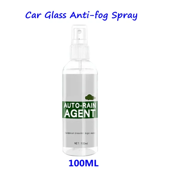 Juego de rociador antiniebla a prueba de lluvia para coche, revestimiento hidrofóbico, repelente al agua para parabrisas de coche, espejo lateral para coche, casco de motocicleta - Imagen 7