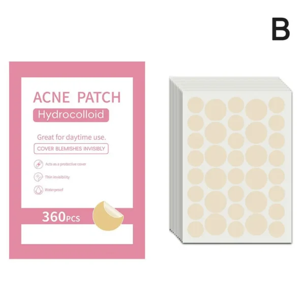 Parche para espinillas acné eliminación Invisible de acné pegatinas para el cuidado de la piel corrector mancha facial herramientas de maquillaje de belleza 360 uds/600 Uds - Imagen 8