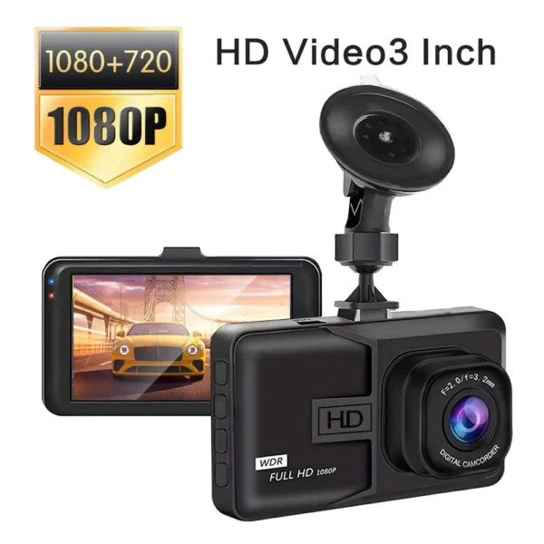 Cámara de grabación en bucle para salpicadero de coche, grabadora de vídeo DVR para vehículo, XUSHIDZ- visión nocturna, Monitor de estacionamiento 24h, sensor G, 1080P HD, nuevo - Imagen 2