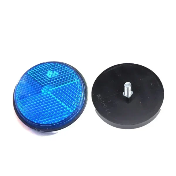 Reflector Circular para motocicleta, vehículo eléctrico, bicicleta, impermeable, a prueba de polvo, Reflector de advertencia nocturna, fijación de tornillo Hexagonal de 6mm - Imagen 7