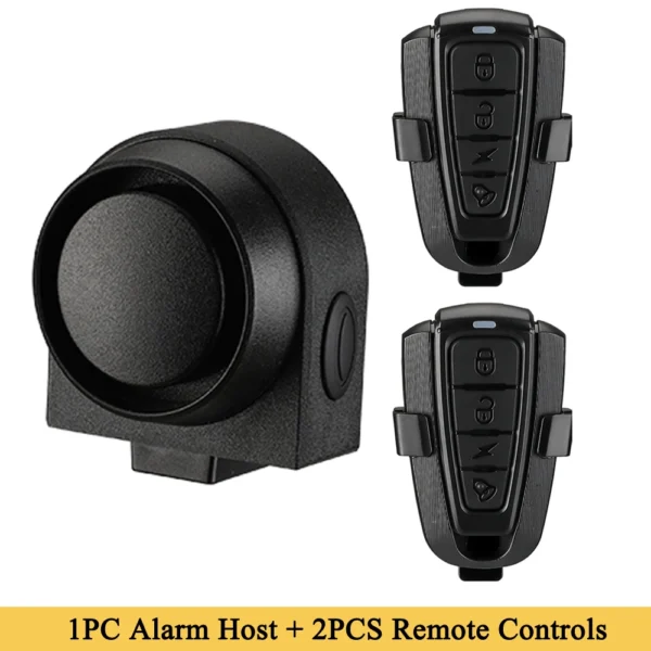 Alarma para motocicleta y bicicleta, sistema de alarma inalámbrico antirrobo con carga USB, Detector de vibración de 115dB, para Moto y coche - Imagen 8