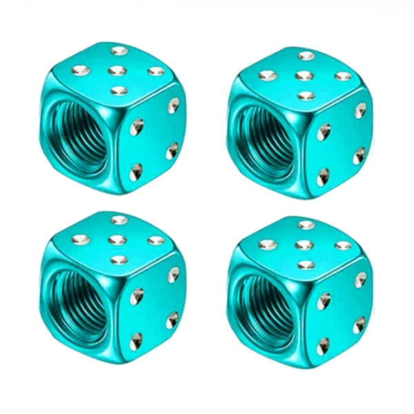 Tapas de válvula de neumático de coche de aluminio, cubierta hermética de válvula de neumático de aleación hexagonal, polvo impermeable para automóviles, motocicletas, camiones y bicicletas - Imagen 10