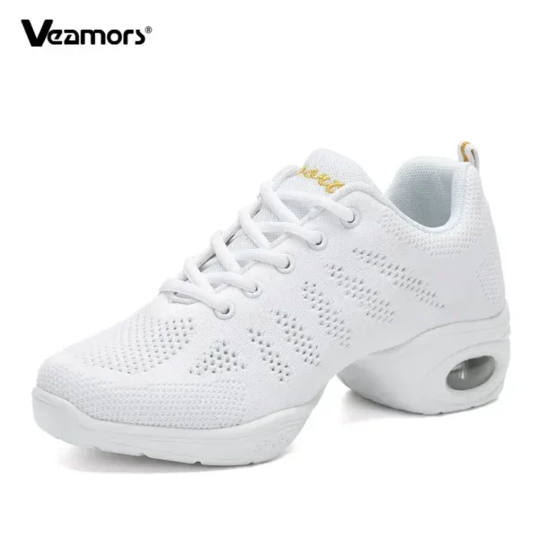 Zapatos de baile de Jazz para mujer, zapatillas de baile, zapatos de baile ligeros y transpirables - Imagen 17