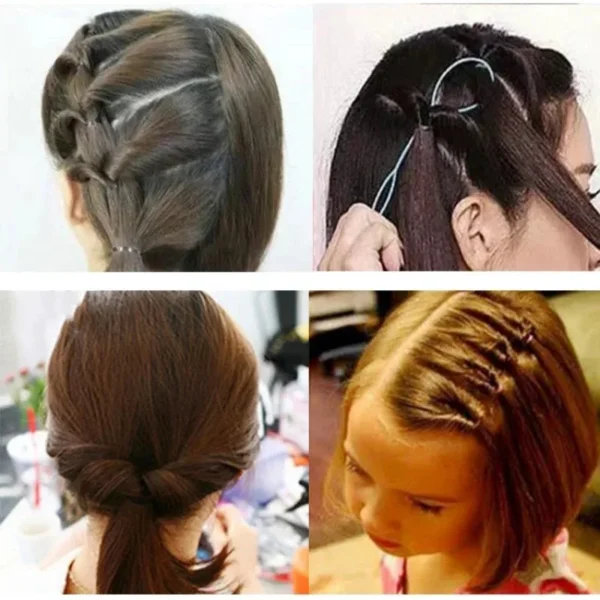 Herramientas de Peinado Para niña, 2 uds., aguja Para el cabello, diadema Para niños, Accesorios Para El Cabello - Imagen 4