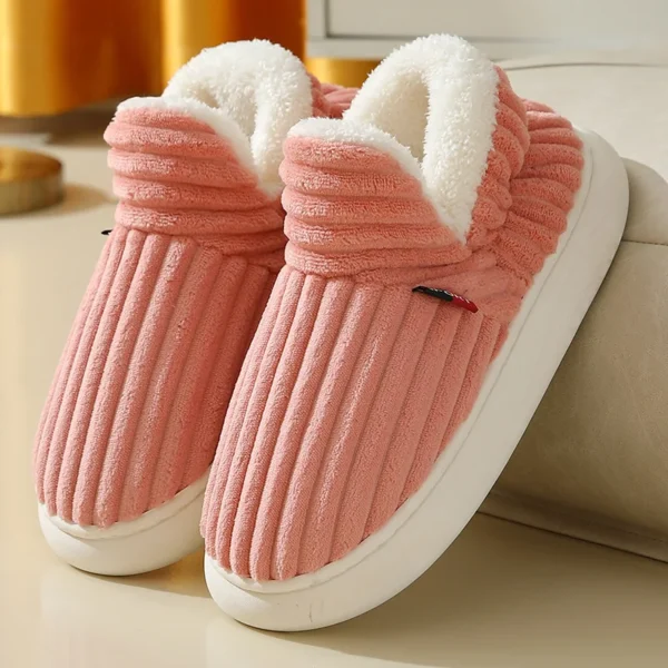 Botas cálidas súper suaves para mujer, forro de piel de felpa para exteriores, zapatos para el hogar, botas de nieve clásicas y cómodas para mujer - Imagen 23