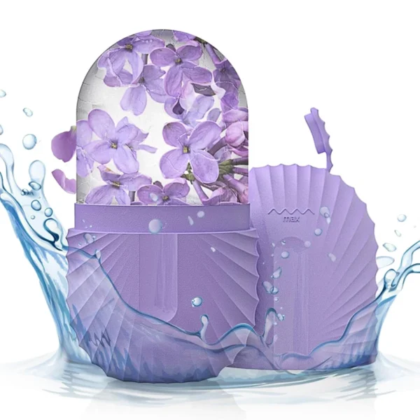 Rodillo Facial de hielo, cubito de silicona para masaje de belleza, molde de hielo para hinchazón de los ojos, rodillo Facial que reduce los poros - Imagen 11