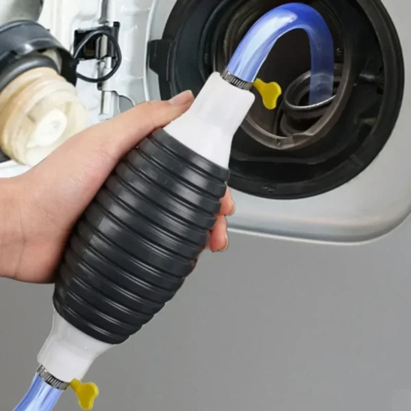 Bomba de combustible Manual de alto flujo para coche, motocicleta, sifón Manual, agua, pecera, aceite, gasolina, diésel, herramienta de transferencia de líquidos