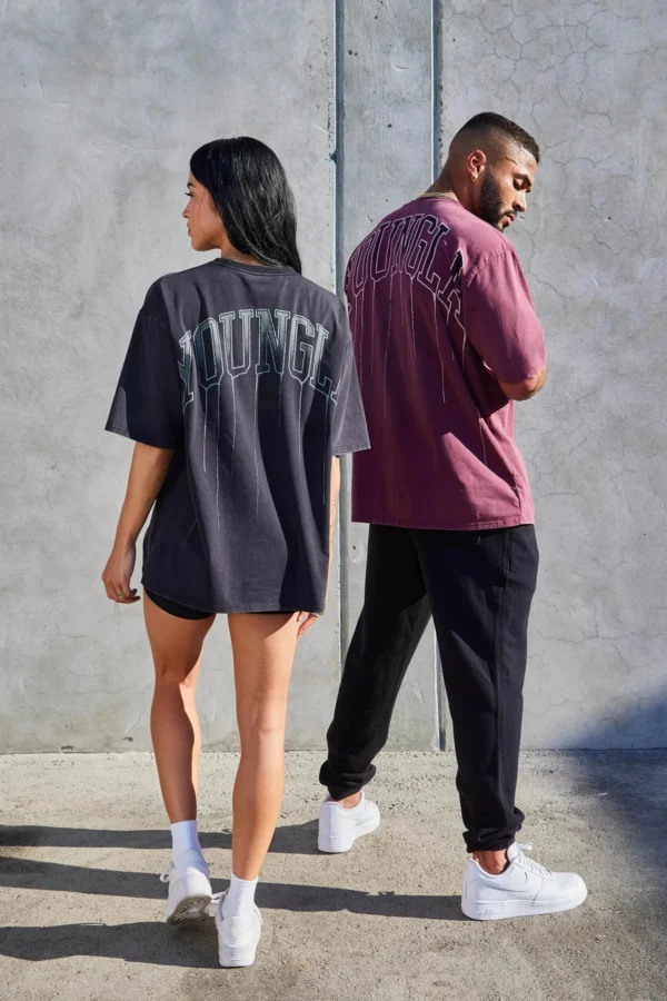 Camisetas para hombre, novedad de verano, deportes, ocio, algodón, cuello redondo, moda, ropa holgada y cómoda, camisetas para gimnasio y correr para hombre - Imagen 4