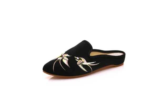 Zapatillas Harajuku de estilo chino para mujer, zapatos informales a la moda con bordado Vintage, ropa de calle de estilo étnico - Imagen 15