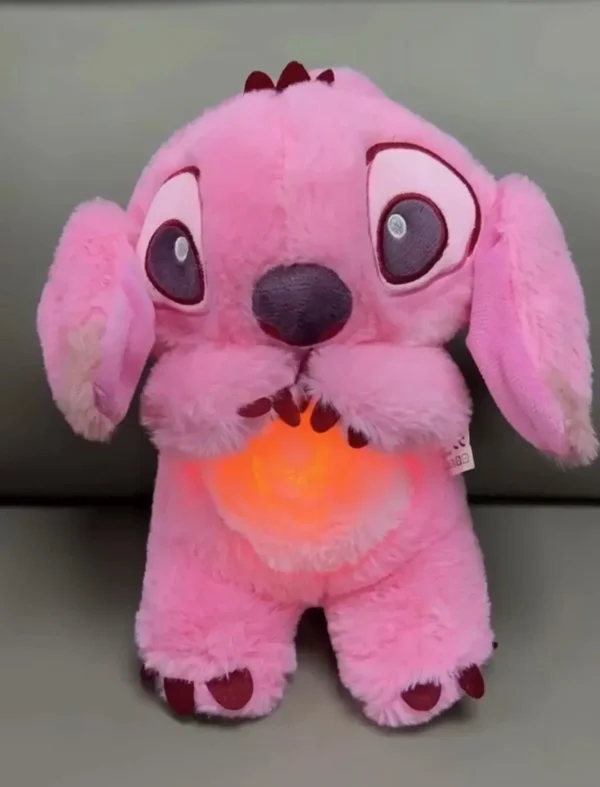 Muñeco de peluche de Disney, juguete de punto, oso de peluche para dormir, música relajante, compañero de juegos, juguete de peluche ligero Kawaii para niños, regalo para niños - Imagen 8