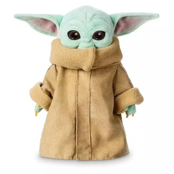Disney Wars Baby Yoda muñecos de Peluche The Mandalorian Peluche niños Grogu figuras de acción de juguete lindo Peluche niñas juguete para regalo 30cm - Imagen 4
