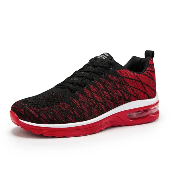Zapatos de hombre, zapatillas clásicas transpirables de verano a la moda para correr para hombre, zapatos de malla cómodos y ligeros para exteriores, zapatos para caminar - Imagen 9