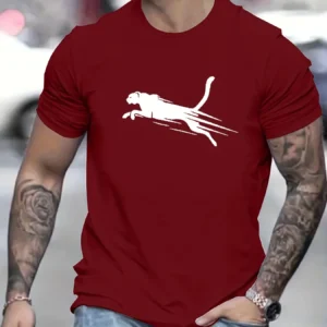 Camiseta de algodón para hombre, camiseta informal holgada con estampado de letras en inglés, Top de alta calidad para Fitness callejero, novedad de verano 100%
