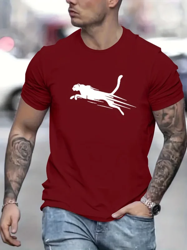 Camiseta de algodón para hombre, camiseta informal holgada con estampado de letras en inglés, Top de alta calidad para Fitness callejero, novedad de verano 100%