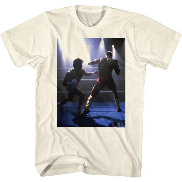 Camiseta de los hombres de alta calidad Slim Fit hombres de manga corta 1976 Hollywood Classic Rocky Stallone Stallone película conjunta estilo Retro - Imagen 12