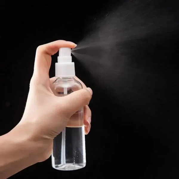 Botella pulverizadora de plástico transparente portátil aspersor de plantas suministros de jardín rociador de riego 3 uds 30ml/50ml/100ml - Imagen 2