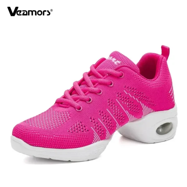 Zapatos de baile de Jazz para mujer, zapatillas de baile, zapatos de baile ligeros y transpirables - Imagen 14