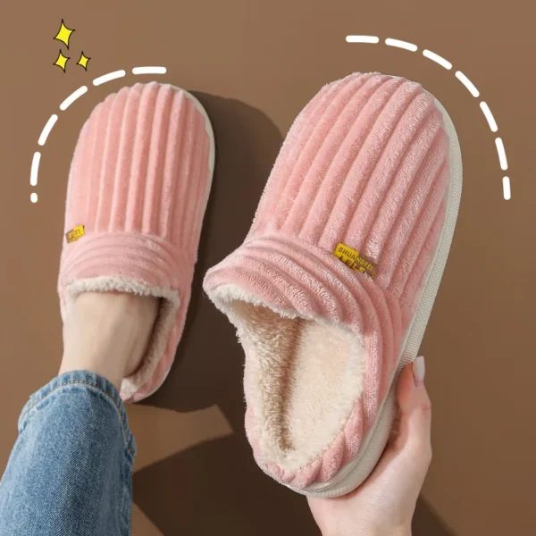 Botas cálidas súper suaves para mujer, forro de piel de felpa para exteriores, zapatos para el hogar, botas de nieve clásicas y cómodas para mujer - Imagen 13